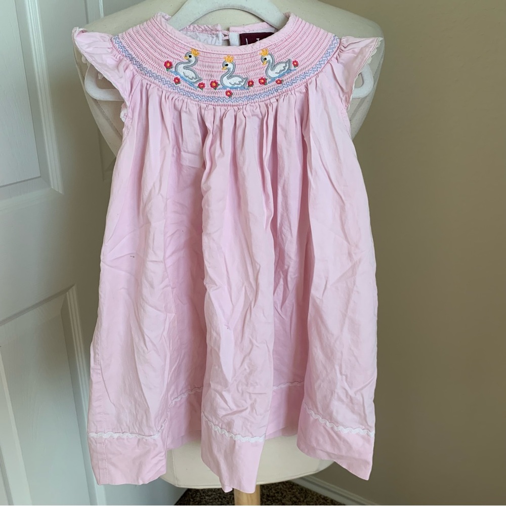 LIL cactus boutique toddler smocked dress sz 3T